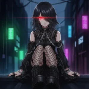 Emo Anime Girl PFP (5) Emo Anime Girl PFP (5)