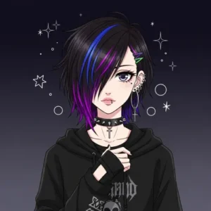 Emo Anime Girl PFP (6) Emo Anime Girl PFP (6)