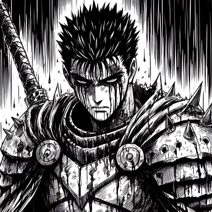 Guts Pfp Black And White4 Guts Pfp Black And White4