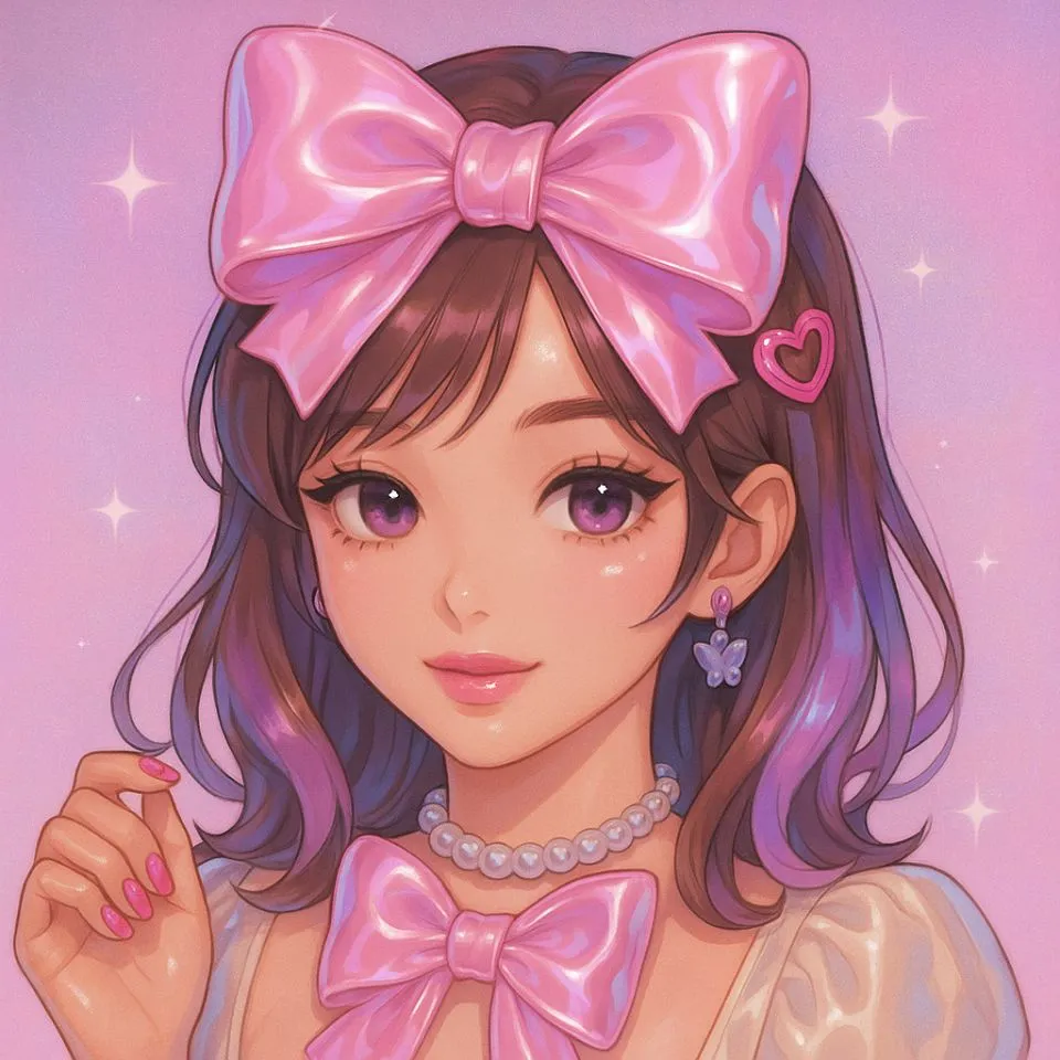 coquette pfp bow 1 2