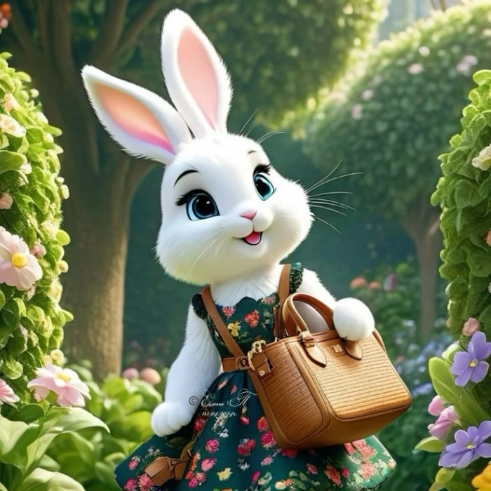 coquette pfp bunny 3 3