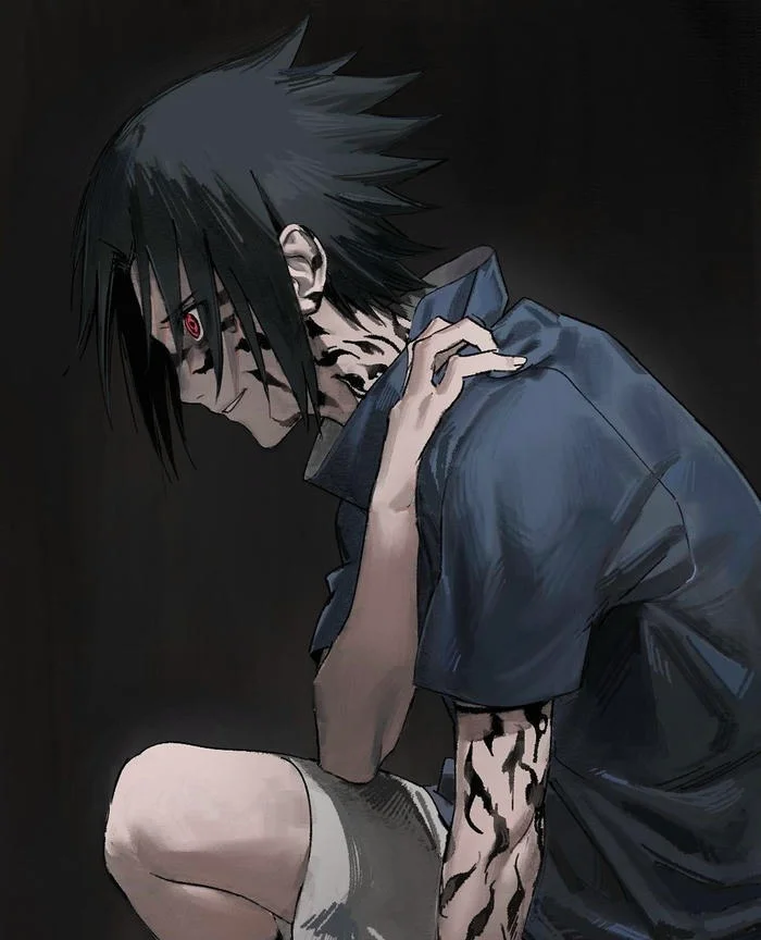 sasuke uchiha pfp make 2