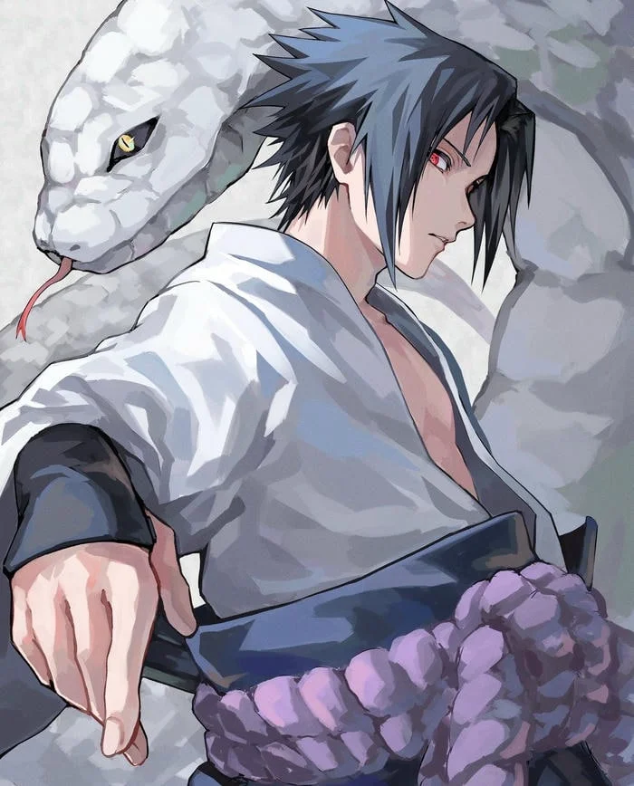 sasuke uchiha sharingan pfp 3