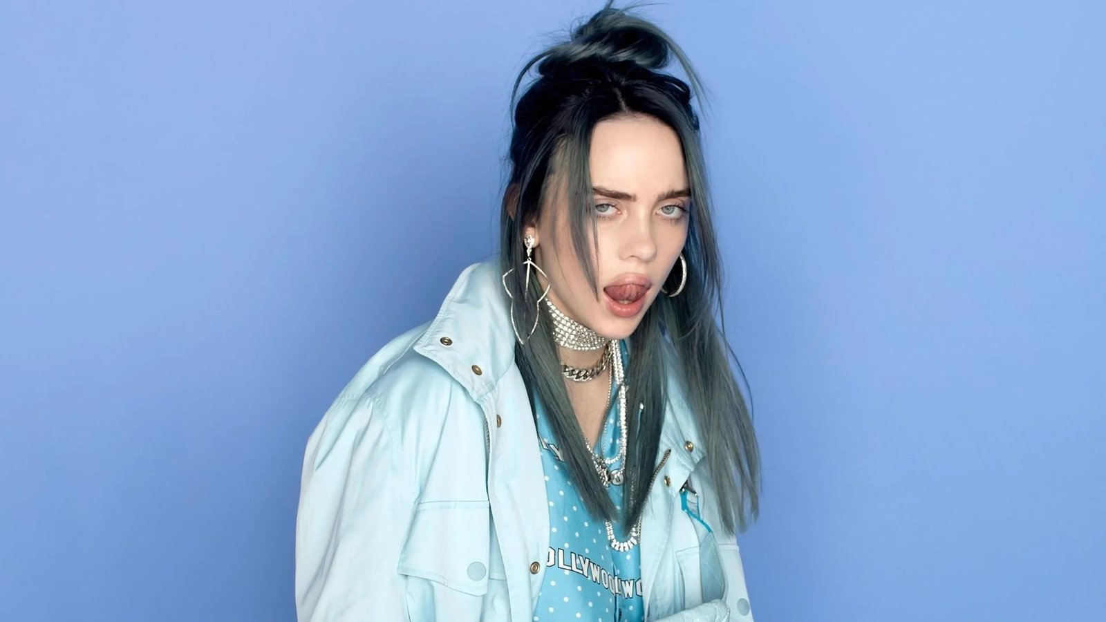 Billie Eilish PFP Blue