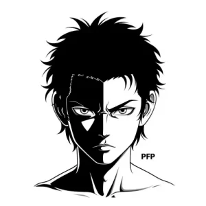Denji Black and White PFP (5) Denji Black and White PFP (5)