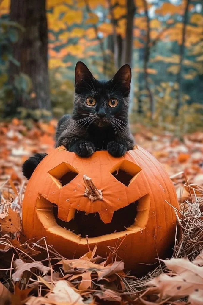 Halloween Pfp Cat 3